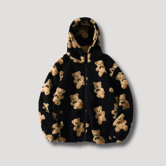 Y2K Bear Retro Style Hoodie - Streetwear voor mannen en vrouwen