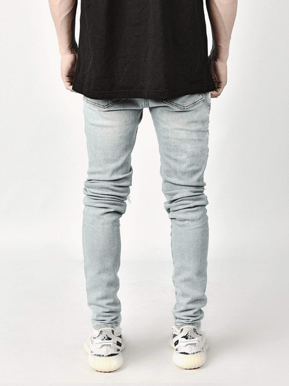 Zomer Gescheurde Jeans | Schaakpatroon