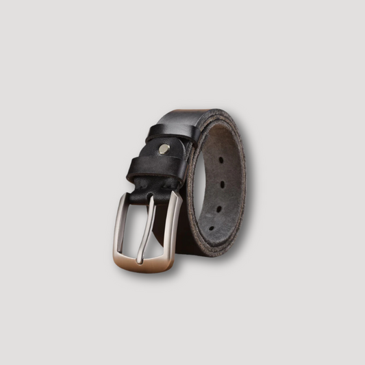 Vintage buckle Stijl Echt Leren Riem