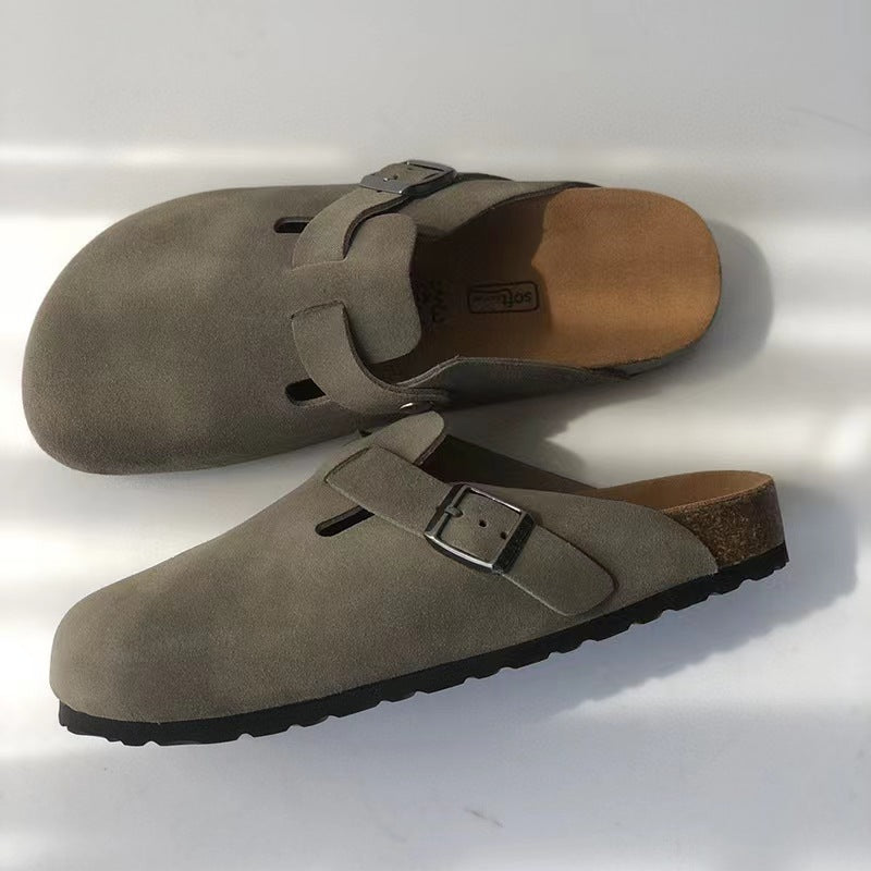 Boston Leren Loafer Sandalen