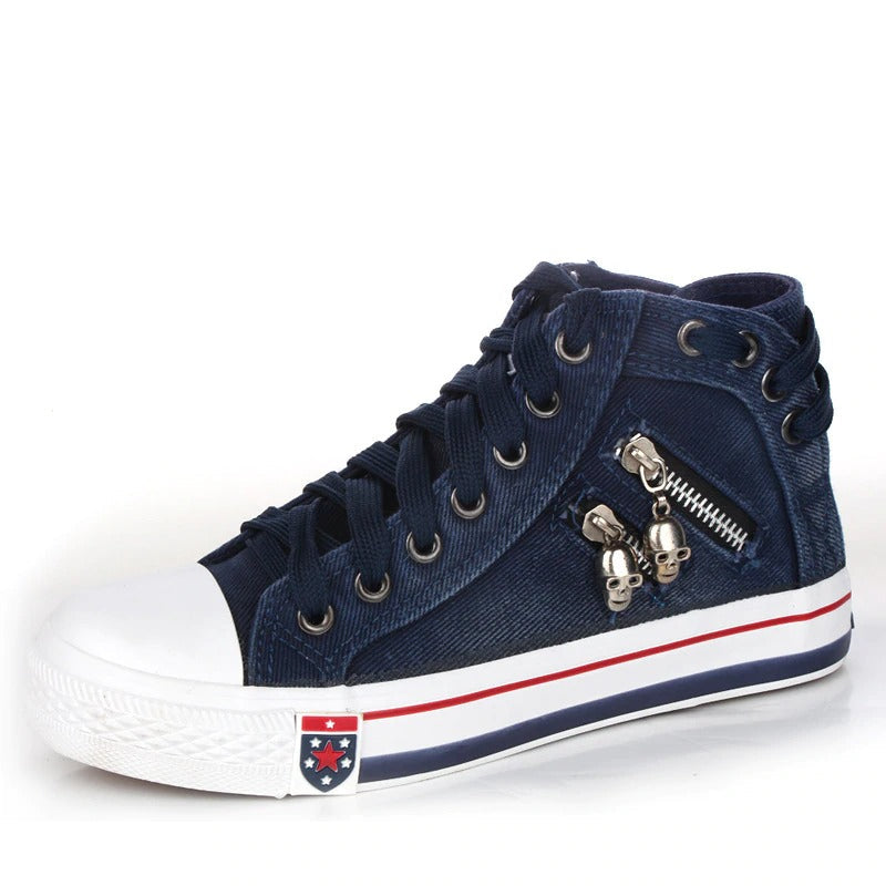 Kayden | Denim charmes sneakers