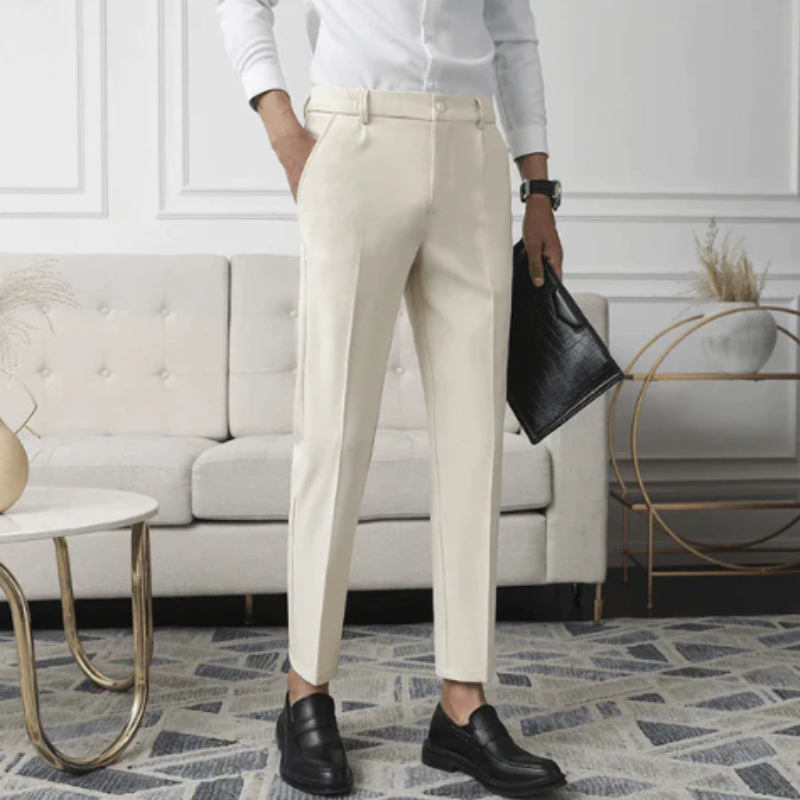 Heren Slim Fit Business Casual Broek