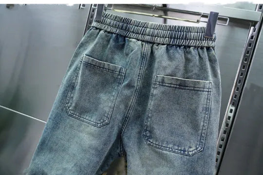 Denim joggerbroek voor heren | Agustus