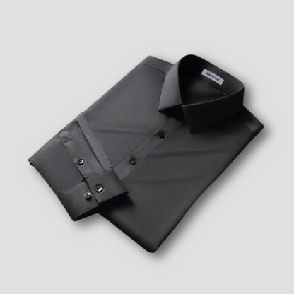 Smart Casual Getailleerde Poloshirt Lange Mouw Heren