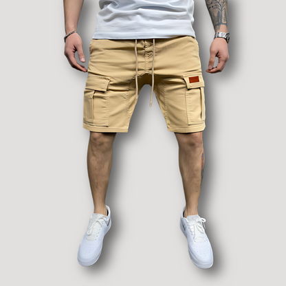 Trekkoord Rugged Relaxed Fit Zomer Cargo Shorts