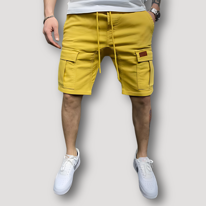 Trekkoord Rugged Relaxed Fit Zomer Cargo Shorts