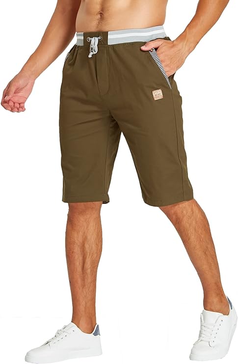 Zomerse casual strand chino shorts