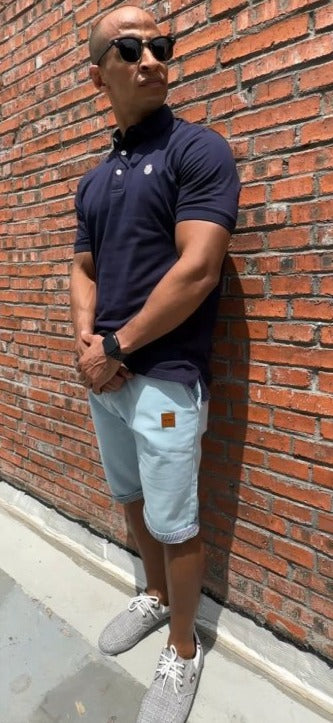 Zomerse casual strand chino shorts