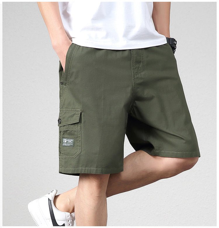 Oversized zomerse shorts