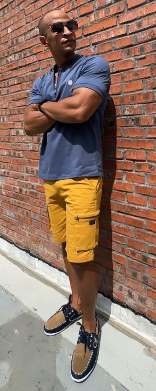 Lenard - Cargo shorts met meerdere zakken