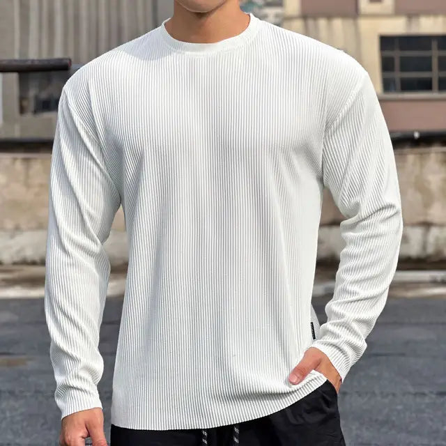 Schnell trocknendes Sweatshirt weiss