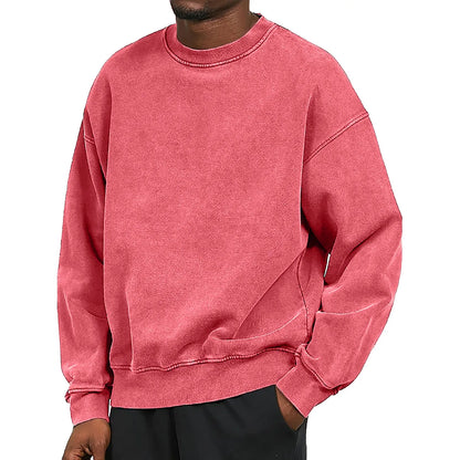 Herren Vintage pullover rosa