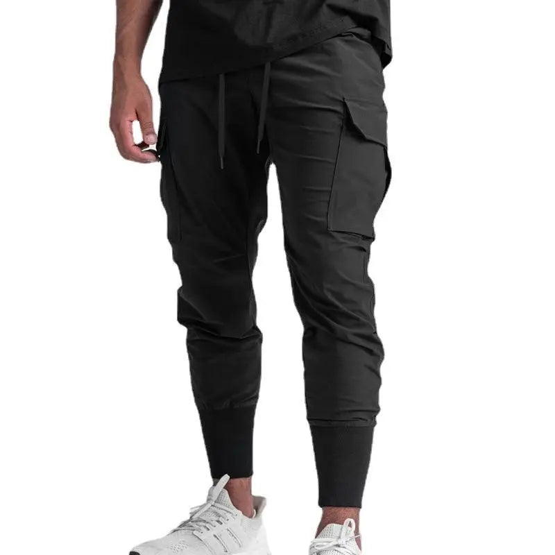 Jacob - ademende dunne joggingbroek - Zwart-2XL -  Neomoda