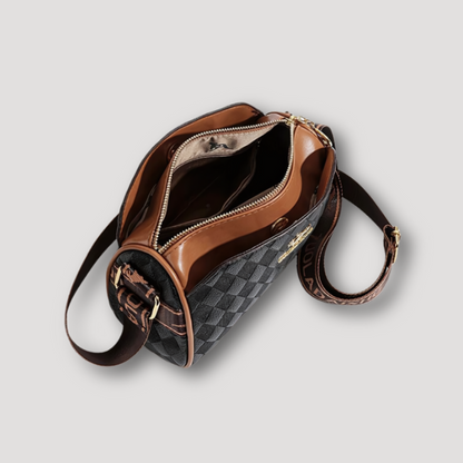 Gewatteerd Ruitpatroon Crossbody Bag