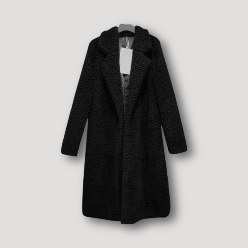 Klassiek Gezellig Zacht Getailleerd Lang Coat voor Vrouwen