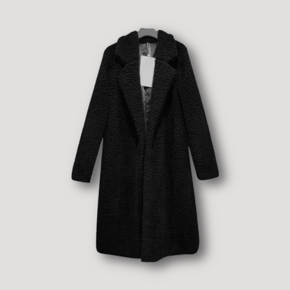 Klassiek Gezellig Zacht Getailleerd Lang Coat voor Vrouwen