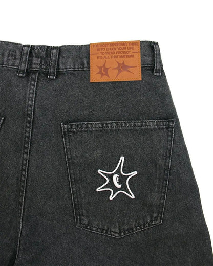 Y2k Casual Denim Korte Broek