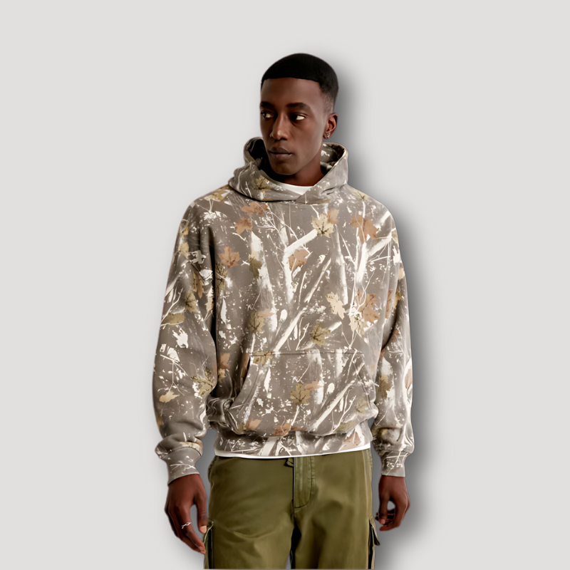 Outdoor Oversized Camoflage Hoodie