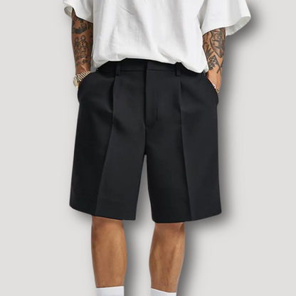 Zomerse Casual Pleated Bermuda Shorts