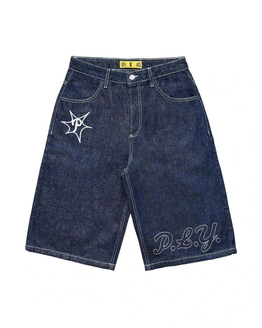 Hip Hop Vintage Jorts - Korte Broek Heren